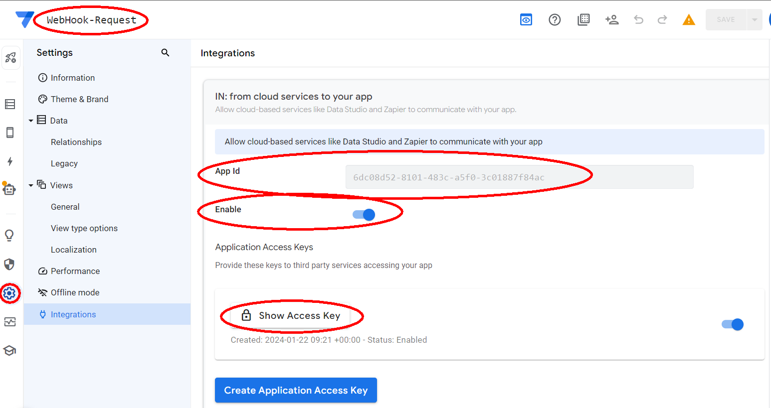 Los Webhooks en AppSheet