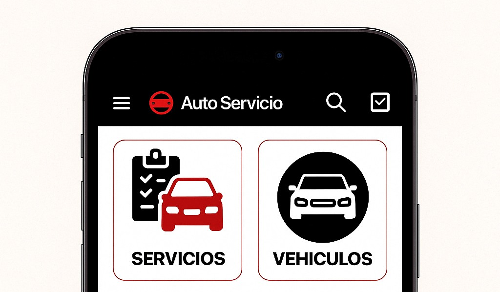 appsheet app para servicios vehiculos