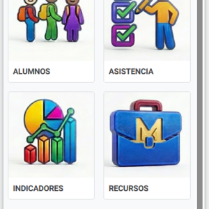 AppSheet: App AppSheet para gestión de alumnos y asistencias.